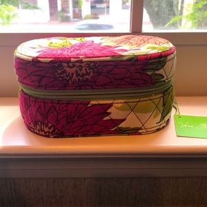 Vera Bradley Jewelry Box organize Travel Case.